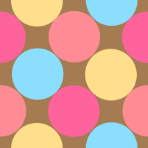 Bright_and_Brown_Polka_Dot_Background